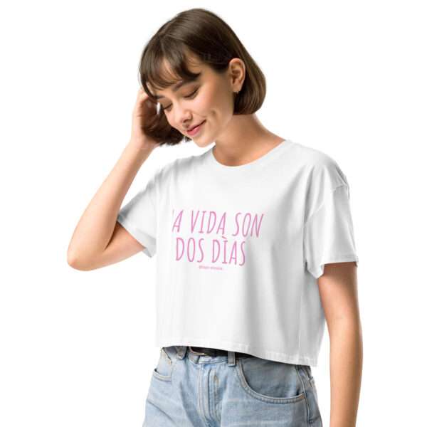 Crop top La Vida Son Dos Días - immagine 6